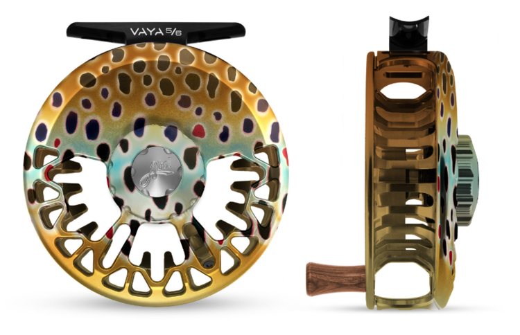 Abel Abel - Vaya 5/6 - Native Brown Trout, Brown Trout  Wood Knob