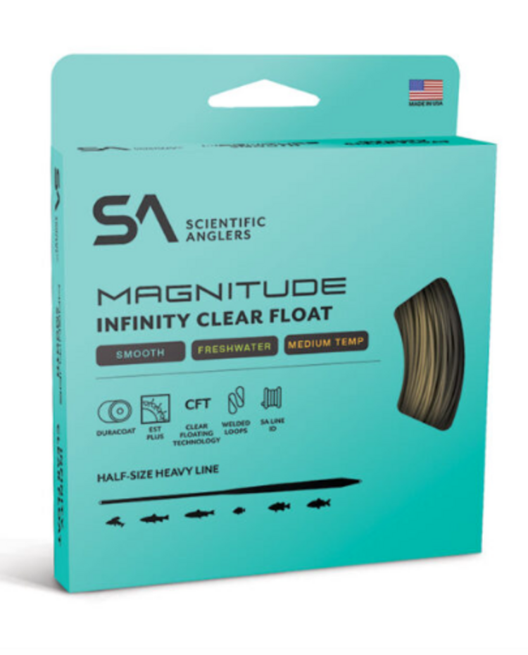 Scientific Angler Magnitude Smooth Infinity - 10' Clear Floating Line