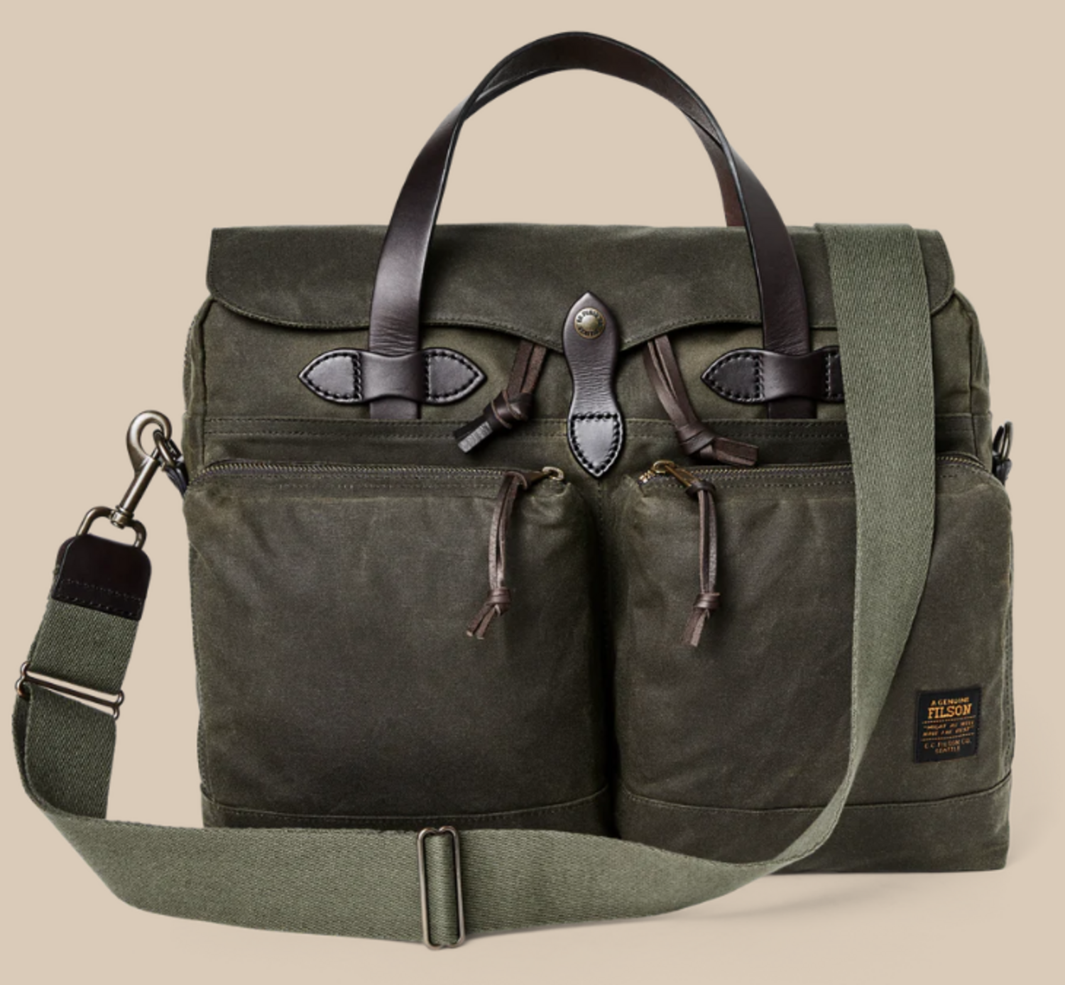 Durable 24 Hour Tin Cloth Briefcase | The Fish Hawk - The Fish Hawk