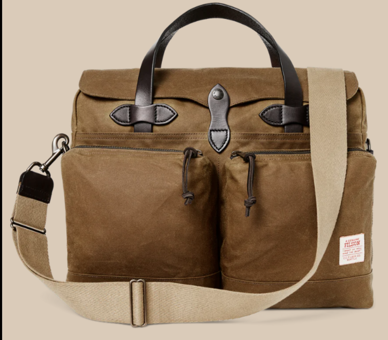 Durable 24 Hour Tin Cloth Briefcase | The Fish Hawk - The Fish Hawk