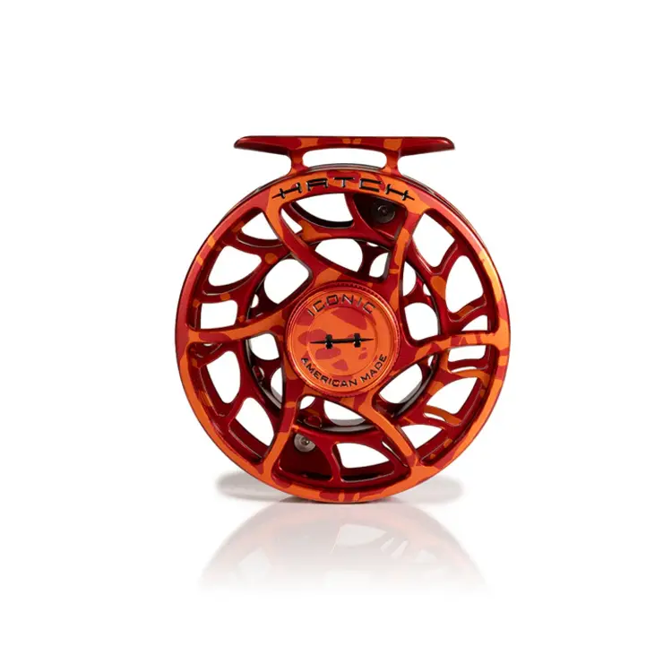 Hatch Hatch Custom Magma Red-Orange Reel