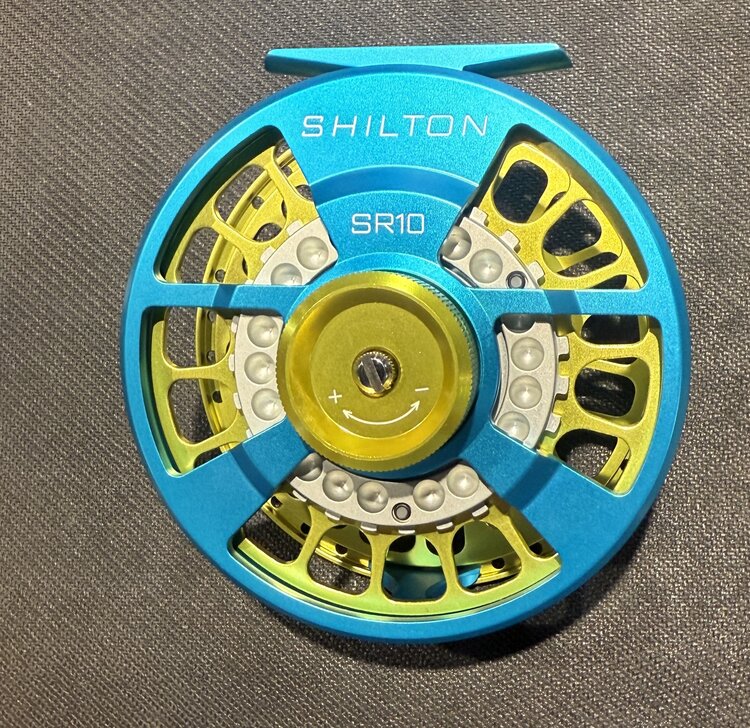 Shilton Shilton - SR10 Custom - Lime Frame, Lime drag, Aqua Spool