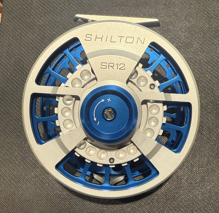 Shilton Shilton - SR12 Custom - Titanium Frame, Blue drag, Blue Spool