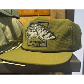 The Fish Hawk Argali Custom Performance  Hats - Tarpon Art