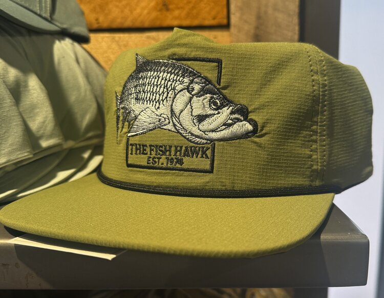 The Fish Hawk Argali Custom Performance  Hats - Tarpon Art