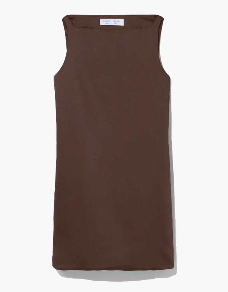 Proenza Schouler White Label Sleeveless Satin Dress