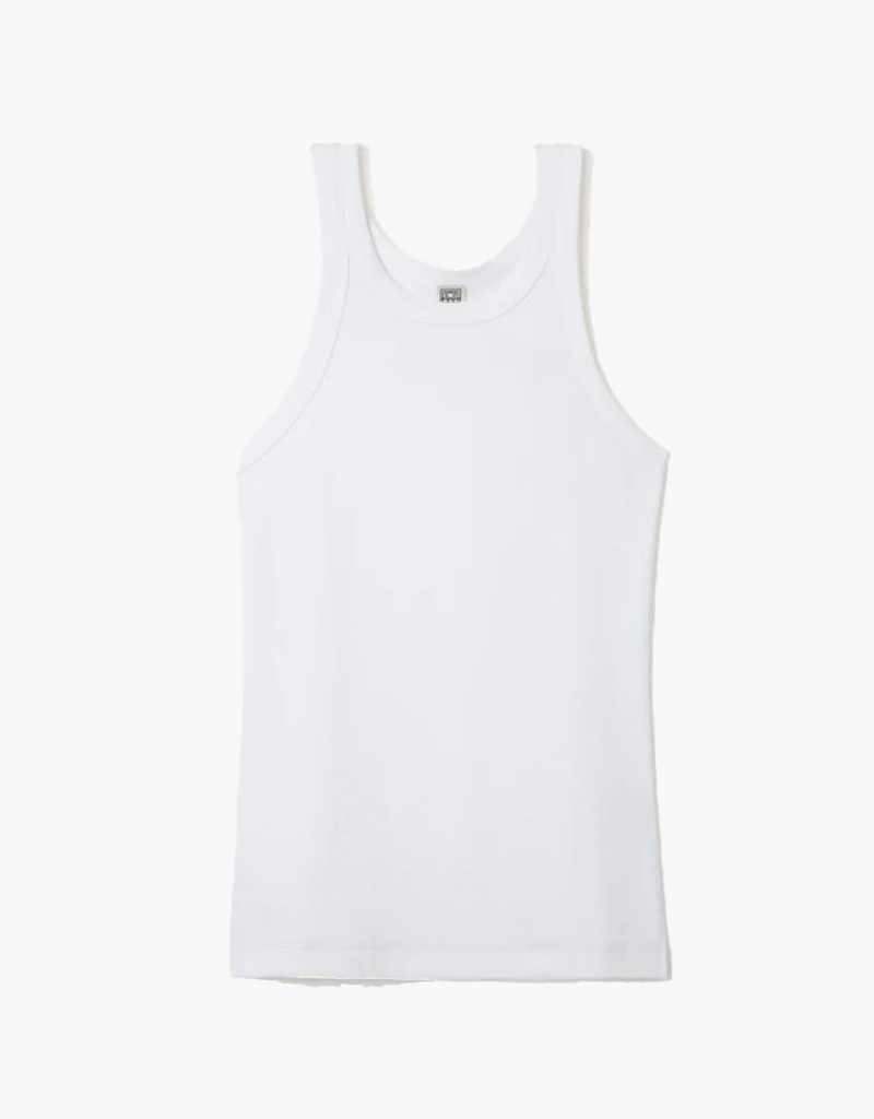 Curved Rib Tank | Toteme - vert