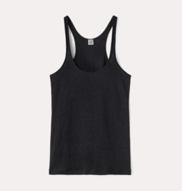 Toteme Scoop Neck Linen Tank Top