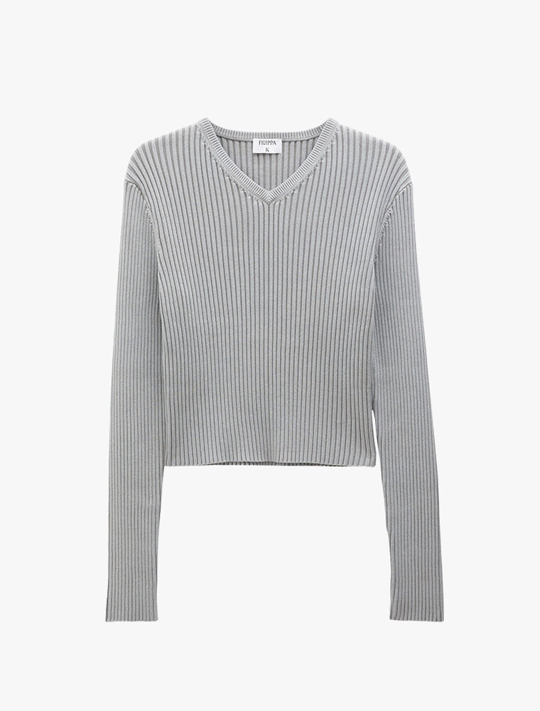 Filippa K Rib V-Neck Sweater