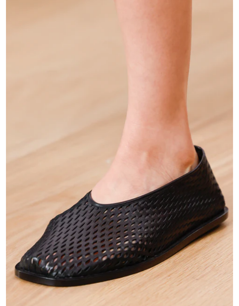 Proenza Schouler Square Perforated Slippers