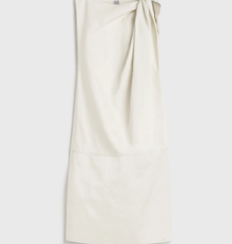 Toteme Shoulder-twist satin dress