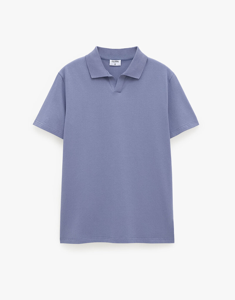 Filippa K Stretch Cotton Polo T-Shirt