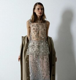 Cecilie Bahnsen Utania Top Sequin Blossom