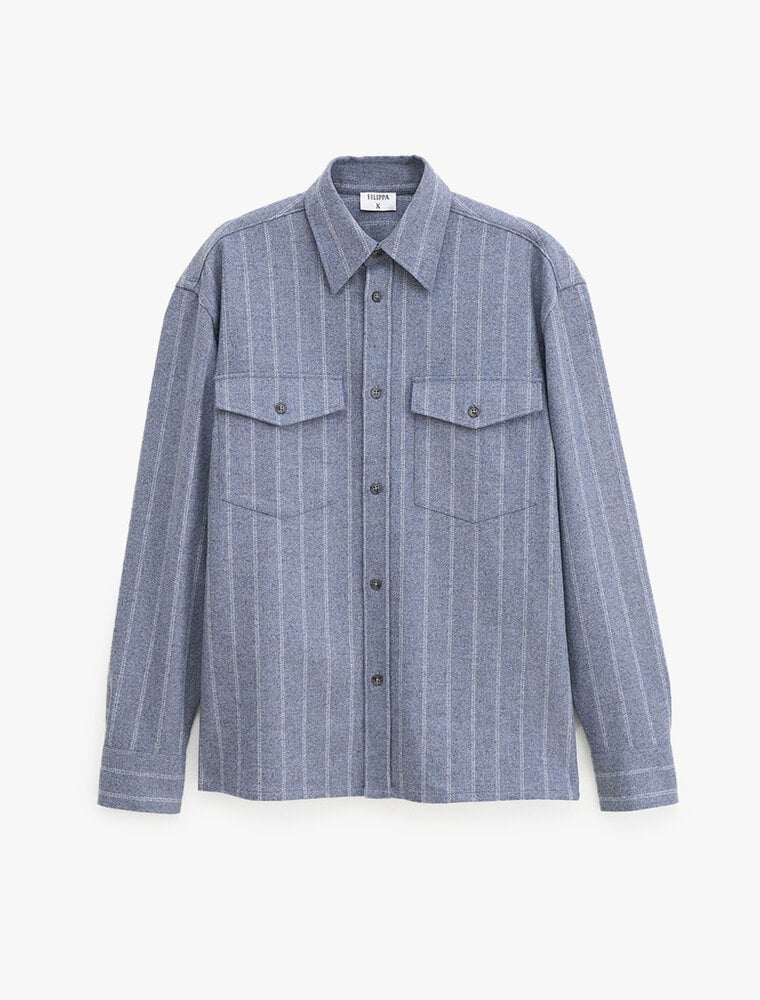 Filippa K Brushed Wool Overshirt