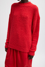 Tibi Serviette Crewneck Easy Pullover