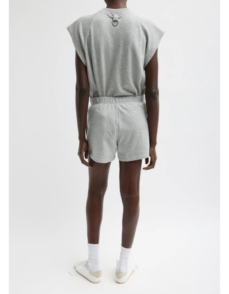 Tibi Sweatshirting Short Shorts