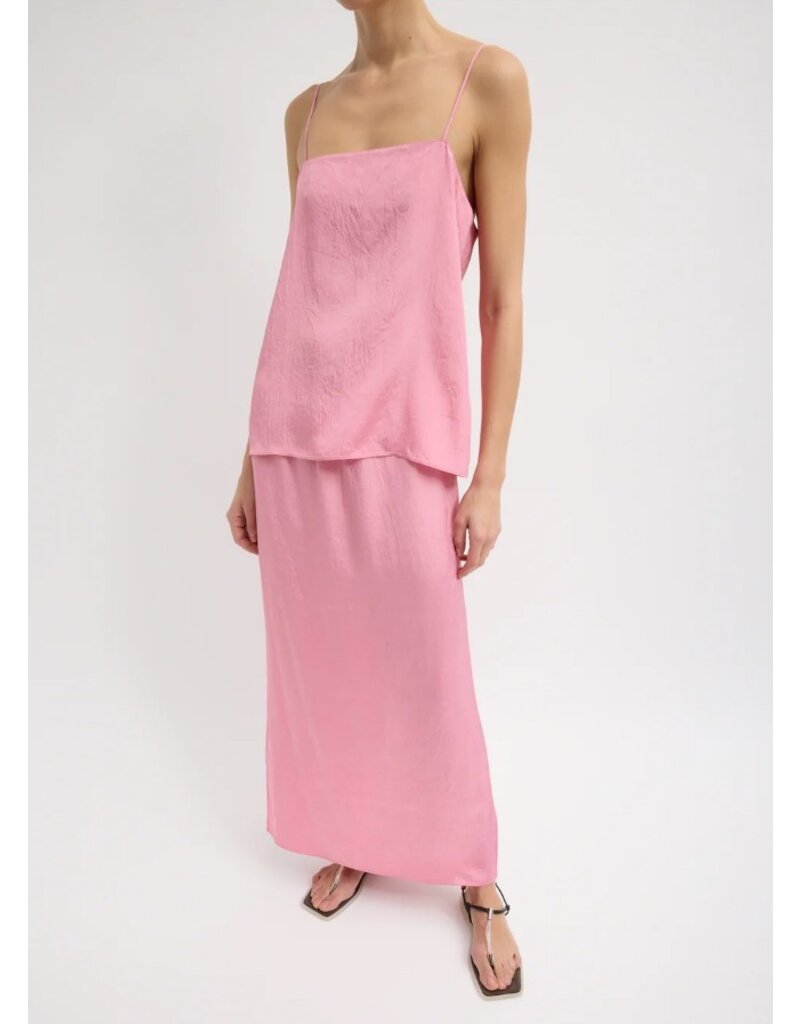 Tibi Summer Acetate Crinkle Cami