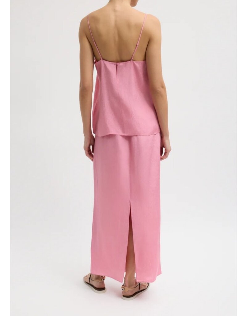 Tibi Summer Acetate Crinkle Cami