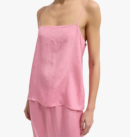 Tibi Summer Acetate Crinkle Cami