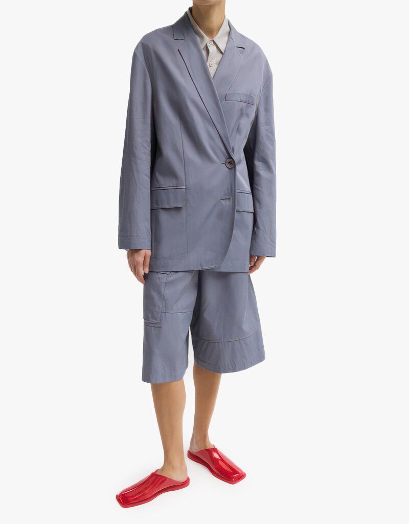 Tibi Drapey Suiting Liam Blazer