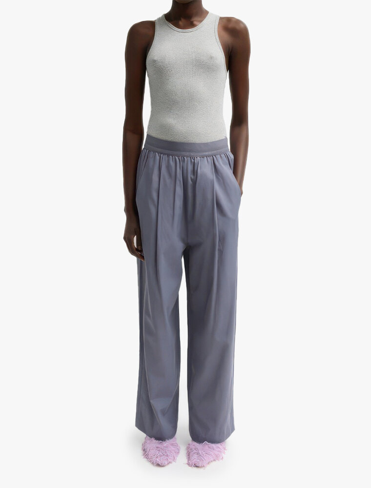 Tibi Drapey Suiting Marit Pull On Pant
