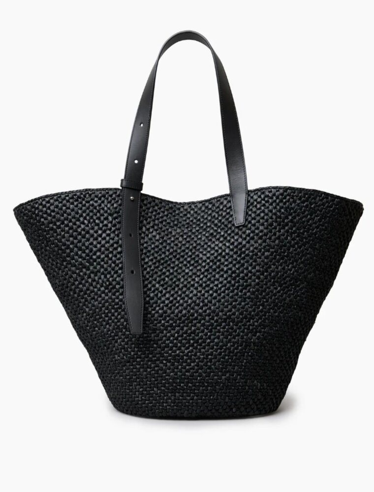 Lie Studio Bianca Raffia Bag Large