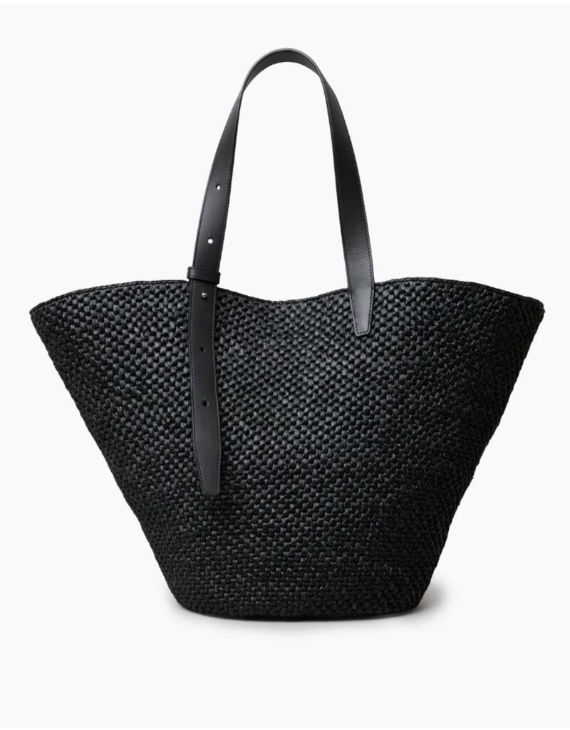 Lie Studio Bianca Raffia Bag Large