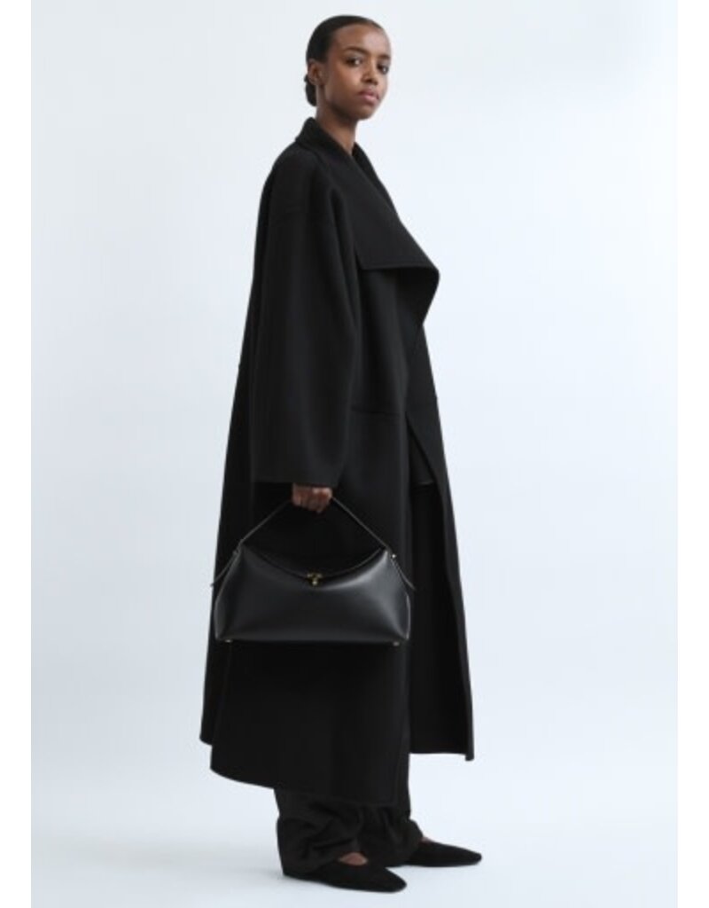 Toteme T-Lock Leather Top Handle