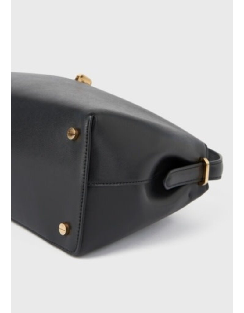 Toteme T-Lock Leather Top Handle