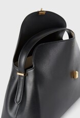 Toteme T-Lock Leather Top Handle