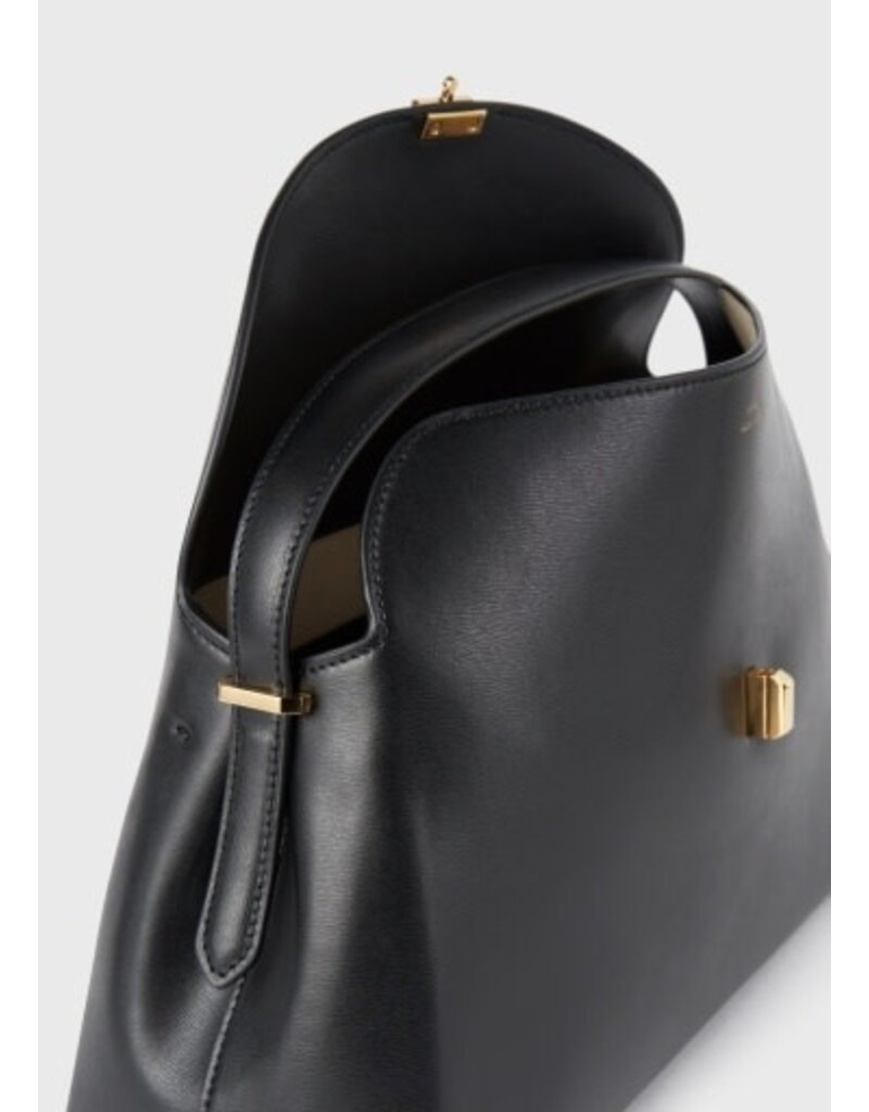 Toteme T-Lock Leather Top Handle
