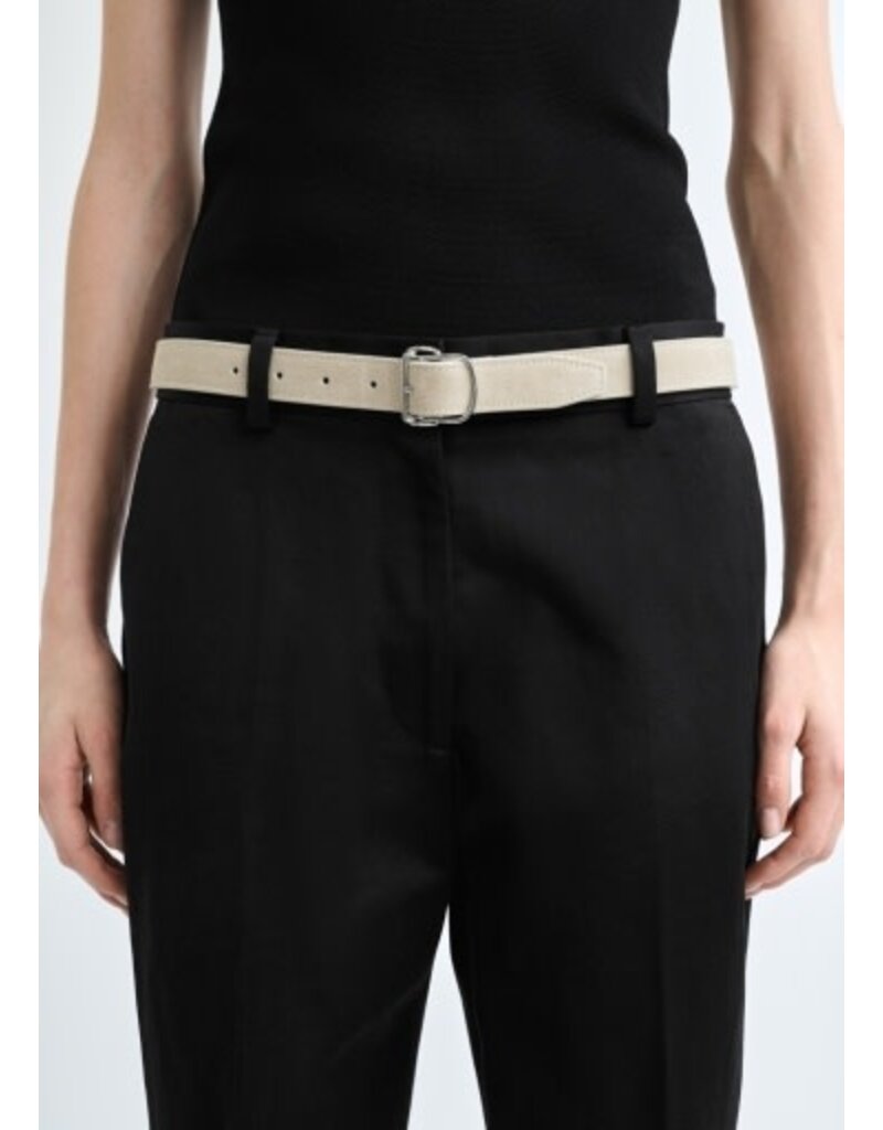 Toteme Swirl Suede Belt
