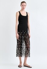 Toteme Floral Tulle Skirt