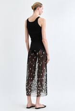 Toteme Floral Tulle Skirt