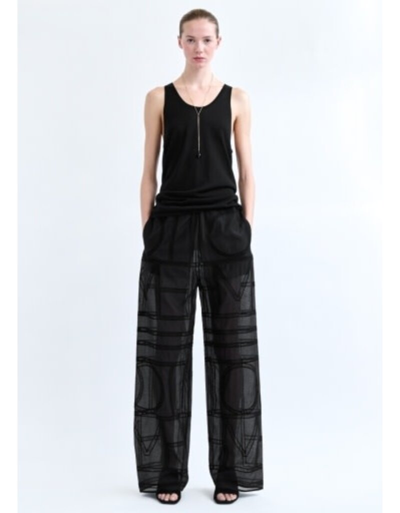 Toteme Monogram Crochet Pj Bottoms