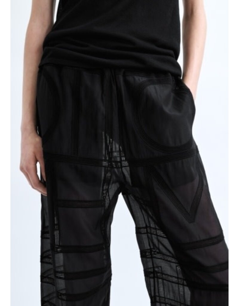 Toteme Monogram Crochet Pj Bottoms