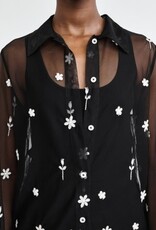 Toteme Floral Tulle   Shirt