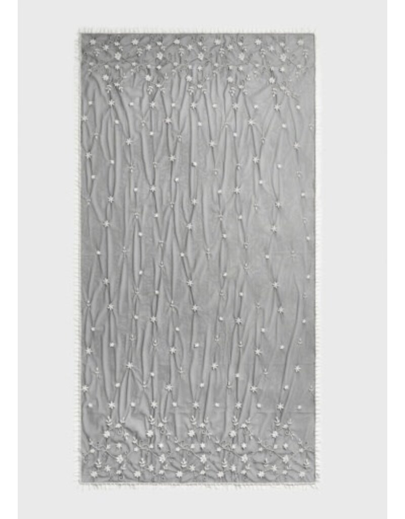 Toteme Floral Tulle Shawl