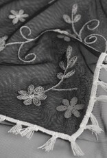 Toteme Floral Tulle Shawl