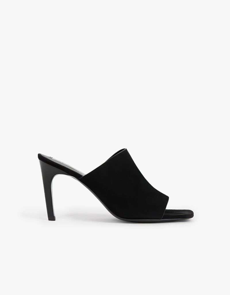 Toteme Velour-Leather Bandeau Mules