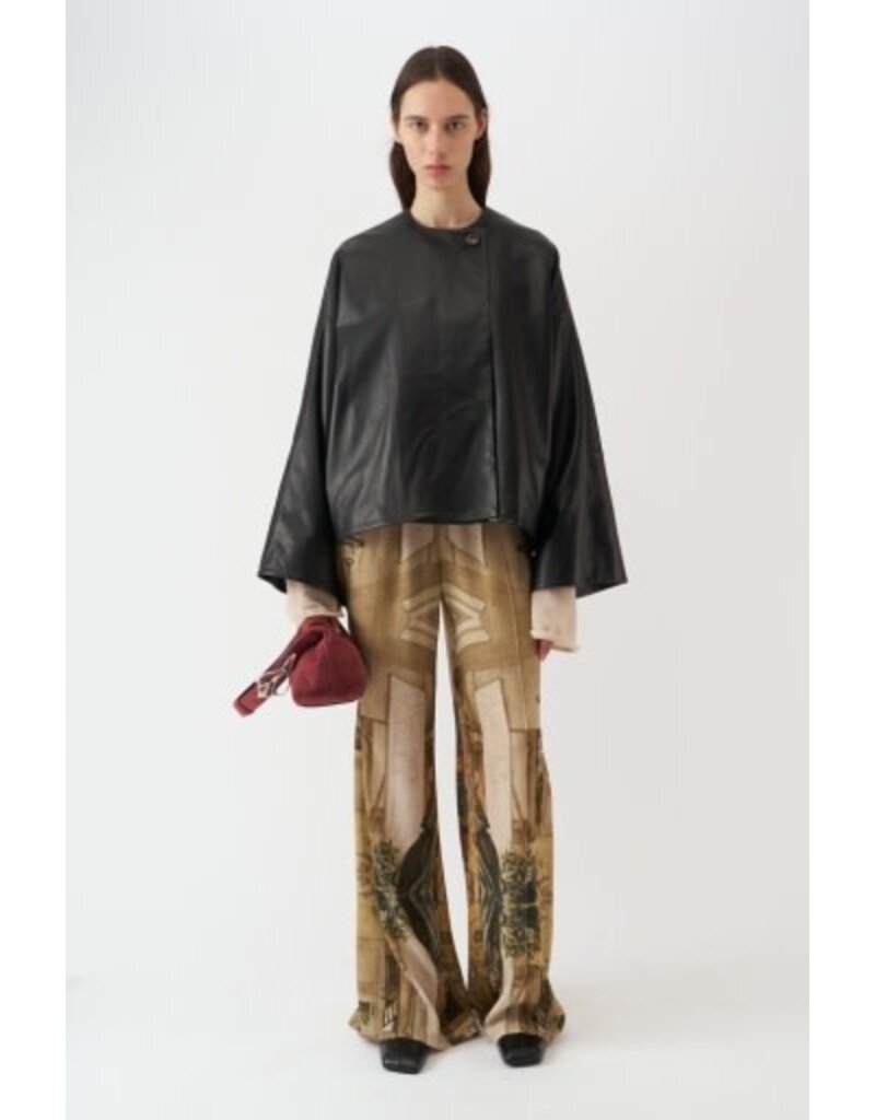Rodebjer Cleo Recycled Leather Jacket