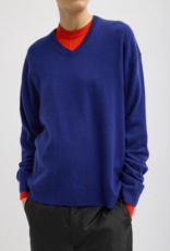 Tibi Washable Cashmere Easy VNeck Sweater