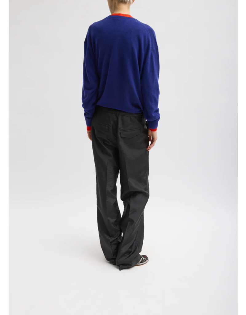 Tibi Washable Cashmere Easy VNeck Sweater