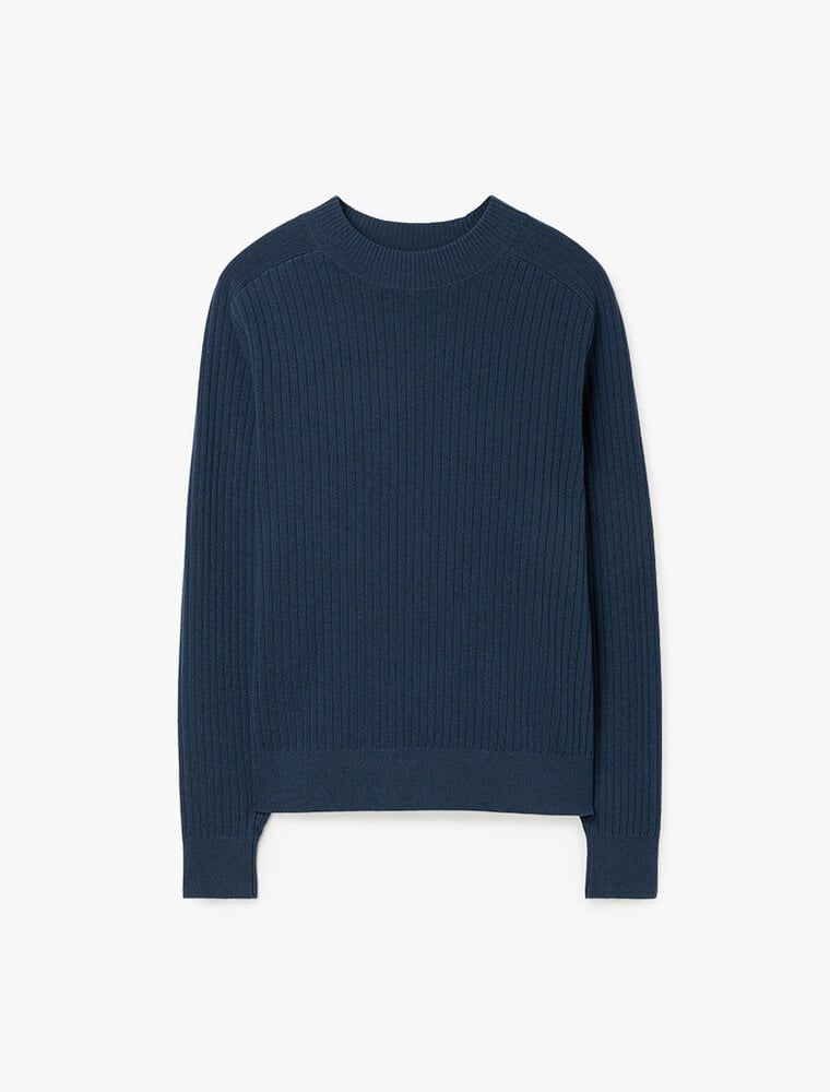 Filippa K Cotton Merino Mock Neck Sweater