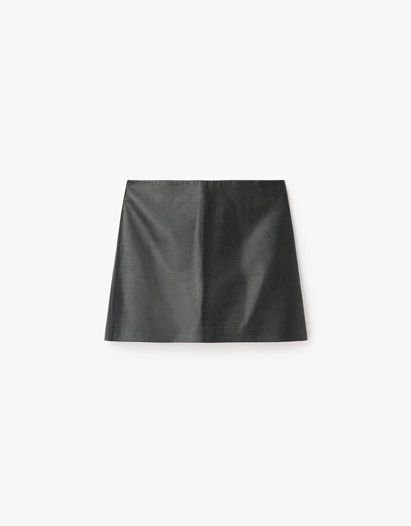 Filippa K Leather Mini Skirt