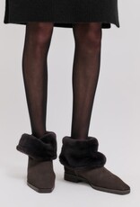 Toteme Fold-down shearling boots