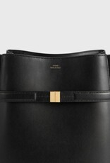 Toteme Belted leather bucket bag