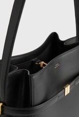 Toteme Belted leather bucket bag