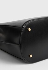 Toteme Belted leather bucket bag