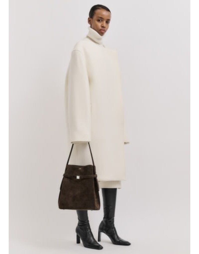 Toteme Belted suede bucket bag